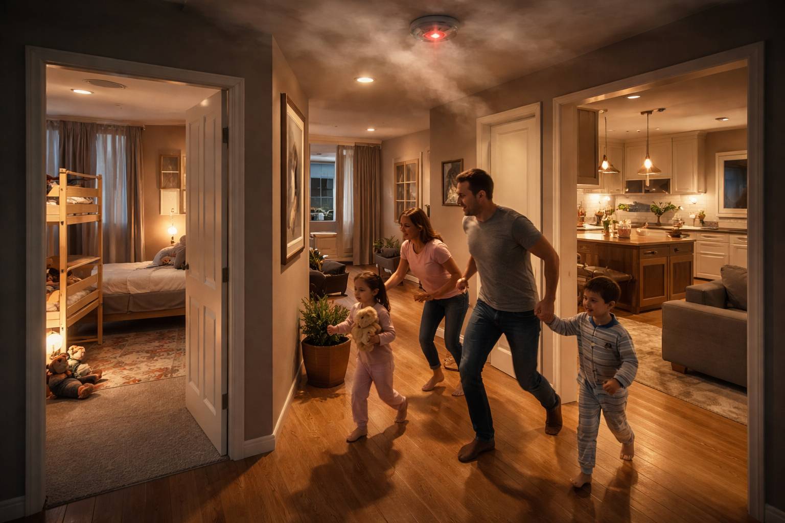 Plan de evacuación familiar en casa: cómo crearlo por habitaciones y practicarlo con niños Plan de evacuación familiar en casa: cómo crearlo por habitaciones y practicarlo con niños